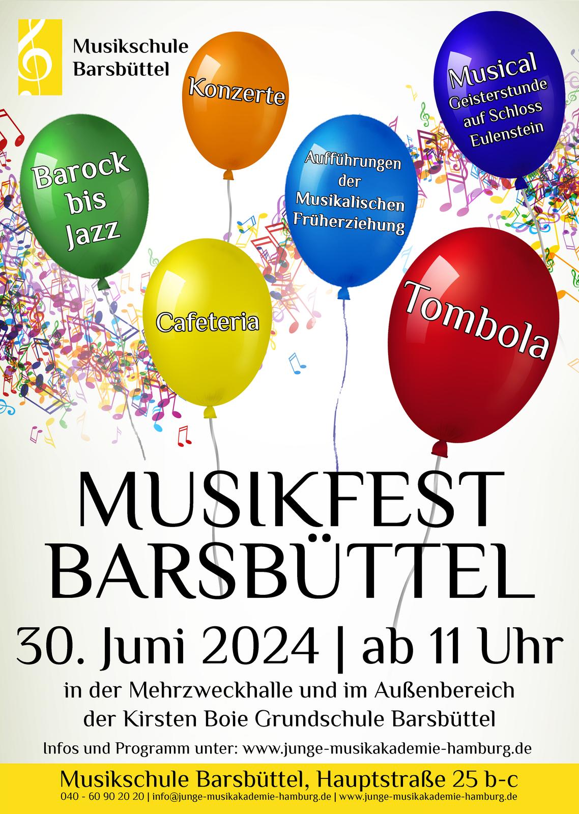Musikfest Musikschule Barsbüttel