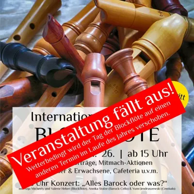 BE 2026 Tag der Blockflöte fällt aus_web